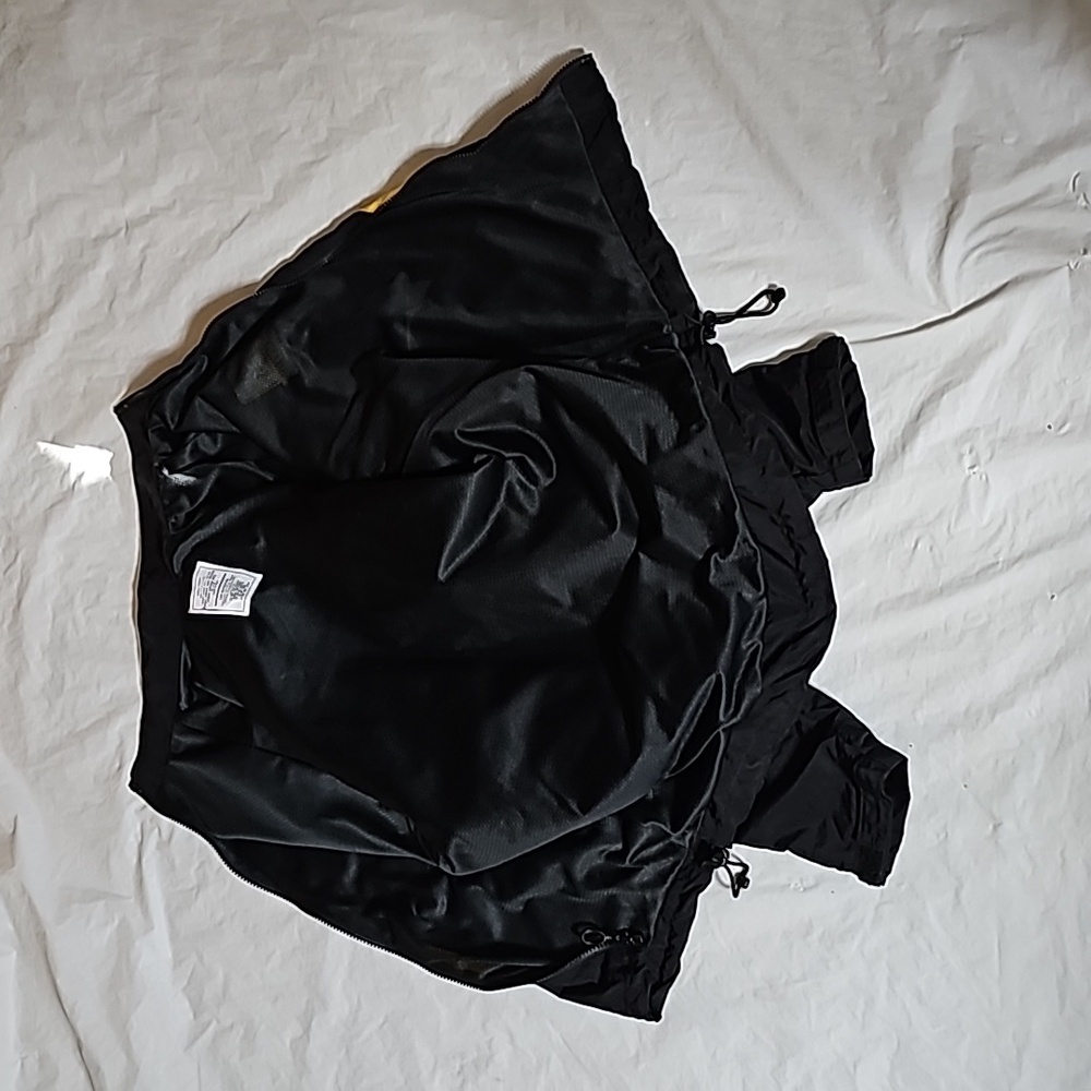 U.S. Army Black-Yellow Female Sz Small Physical Fitness Nylon Uniform Zip Jacket - Picture 3 of 16